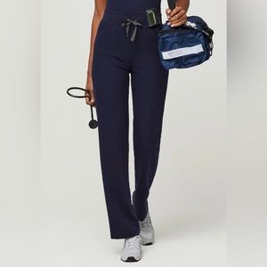 Figs Women's Navy Livingston ™ - Basic Scrub Pants - Large